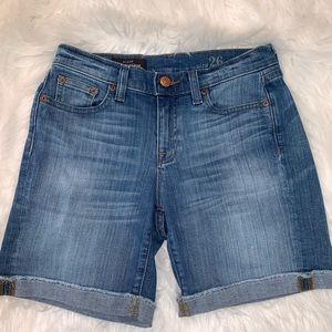 J. Crew Indigo Denim Shorts Size 26